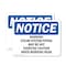 Signmission Hot Surface Sign, 5 in H x 7 in W, Vinyl Decal, Warning Steam System Piping May Be Hot Exercise OS-2PACK-NS-D-57-L-18920 - alternate 1